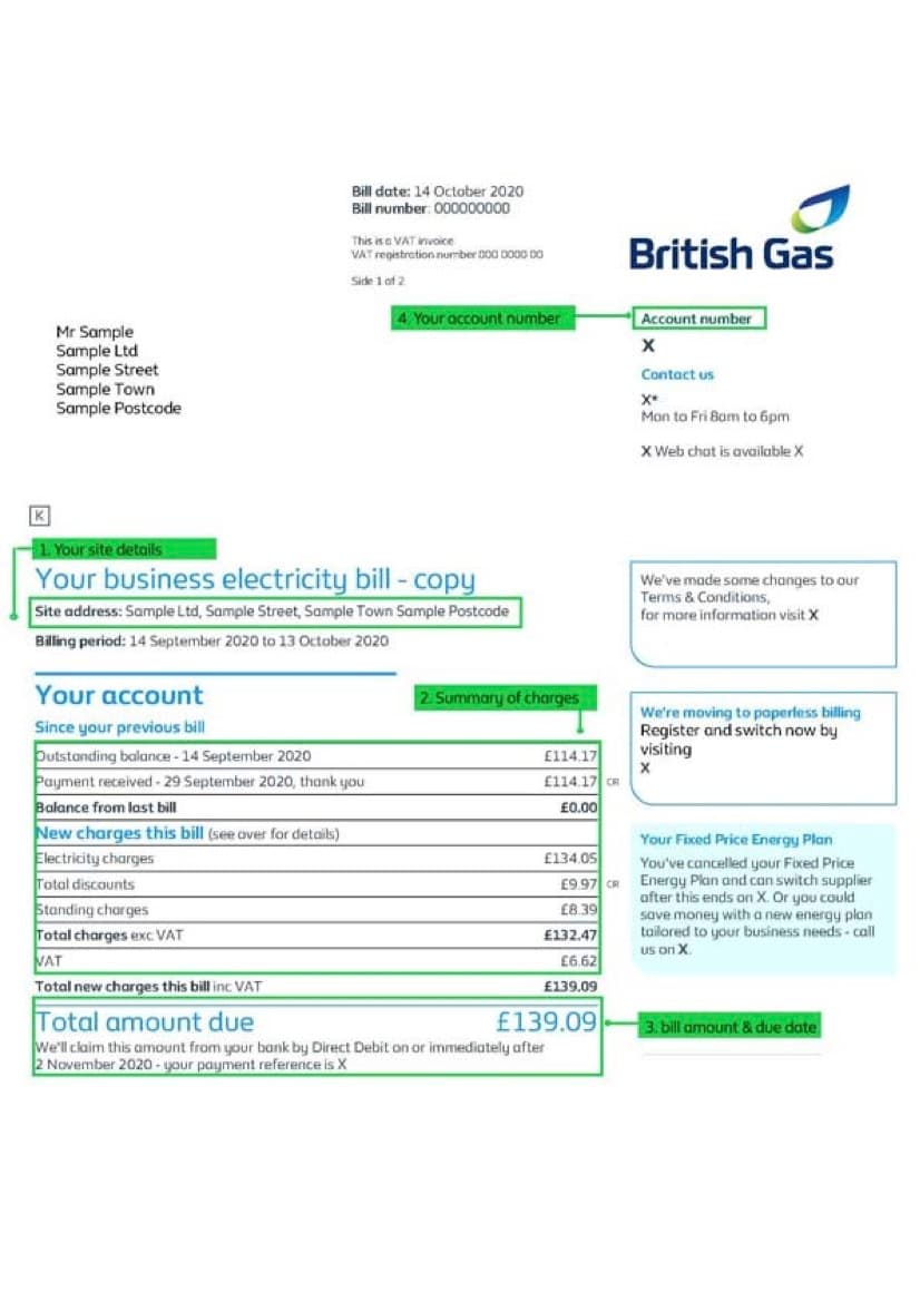 Demo Bill